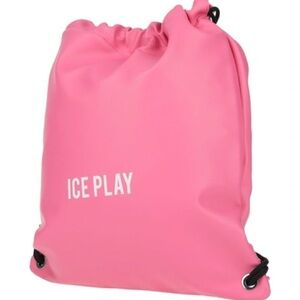 NEW Ice Play by Iceberg Fuchsia Pink Drawstring Backpack